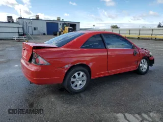 2003 Honda Civic EX with VIN 1HGEM21983L002649, listed as a Copart auction lot 47299475 with 218,024 mi miles and Salvage Title. Bid and sale history available at carsss.com. Image 3.