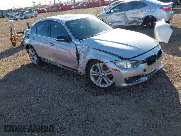 2015 BMW 3 Series 335i z VIN WBA3A9G51FNT09260, wystawiony jako IAAI lot #41603526 z przebiegiem 106 020 mil mil oraz . Historia ofert i sprzedaży dostępna na DreamBid. Obrazek 1.