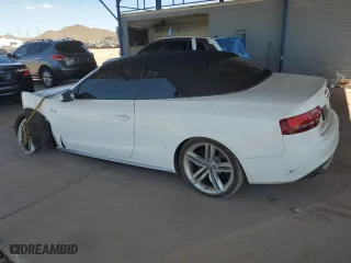 2012 Audi S5 Premium Plus with VIN WAUCGAFH0CN000239, listed as a Copart auction lot 73031974 with 42,848 mi miles and Salvage Title. Bid and sale history available at carsss.com. Image 2.