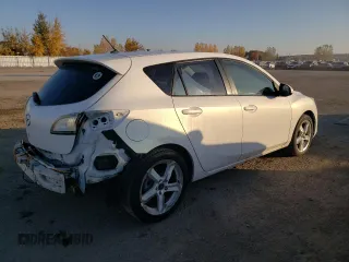 2011 Mazda 3 GX with VIN JM1BL1KF5B1424925, listed as a Copart auction lot 76940474 with 189,463 mi miles and Salvage Title. Bid and sale history available at carsss.com. Image 3.