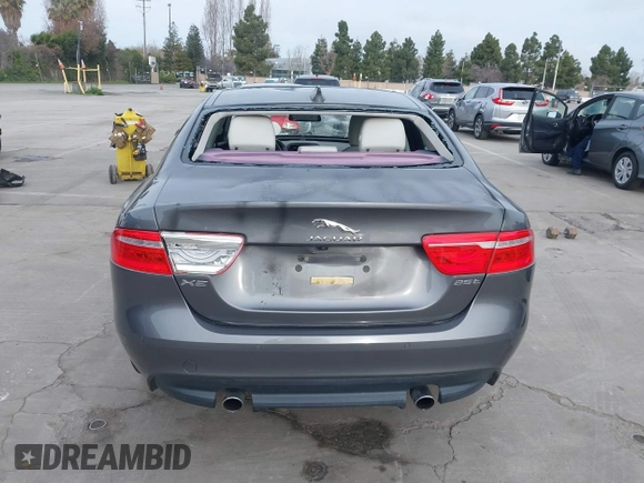 2017 Jaguar XE 25t Premium with VIN SAJAD4BG0HA975017, listed as a IAAI auction lot 41589536 with 40,136 mi miles. Bid and sale history available at carsss.com. Image 15.