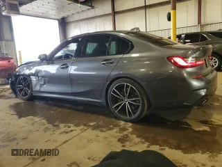 2021 BMW 3 Series 330i z VIN 3MW5R1J00M8B81609, wystawiony jako Copart lot #58311755 z przebiegiem 63 666 mil mil oraz Szkoda całkowita • Salvage title. Historia ofert i sprzedaży dostępna na DreamBid. Obrazek 2.
