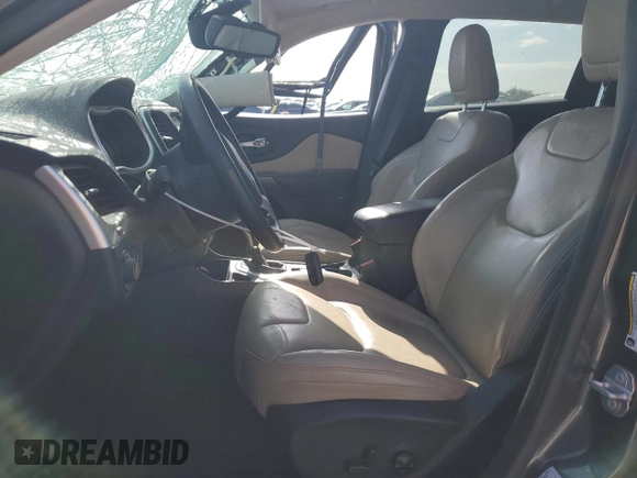2016 Jeep Cherokee Limited with VIN 1C4PJLDS9GW275138, listed as a Copart auction lot 52558715 with 82,131 mi miles and Salvage Title. Bid and sale history available at carsss.com. Image 7.