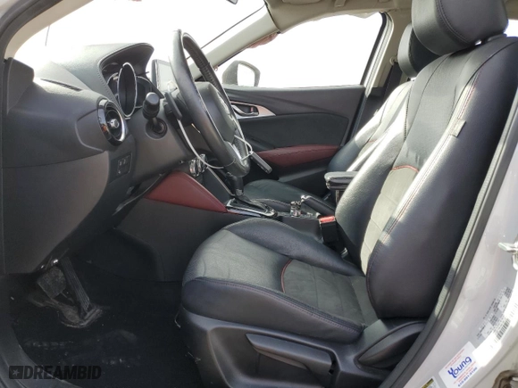 2017 Mazda CX-3 Grand Touring with VIN JM1DKFD70H0141197, listed as a Copart auction lot 45834855 with 146,609 mi miles and Salvage Title. Bid and sale history available at carsss.com. Image 7.