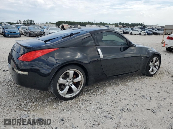 2008 Nissan 350Z Touring z VIN JN1BZ34E58M751270, wystawiony jako Copart lot #72465074 z przebiegiem 86 559 mil mil oraz Czysty tytuł • Clean title. Historia ofert i sprzedaży dostępna na DreamBid. Obrazek 3.