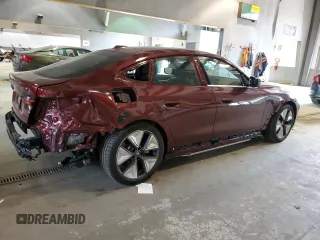2023 BMW i4 eDrive35 with VIN WBY43AW08PFP74962, listed as a Copart auction lot 65729953 with 1,250 mi miles. Bid and sale history available at carsss.com. Image 3.