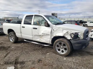 2006 Dodge 1500 ST with VIN 1D7HU18N66J104045, listed as a Copart auction lot 47707065 with 149,564 mi miles and Salvage Title. Bid and sale history available at carsss.com. Image 4.