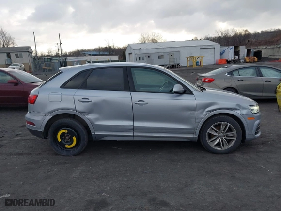 2017 Audi Q3 Premium with VIN WA1ECCFS1HR014286, listed as a IAAI auction lot 41582743 with 105,585 mi miles. Bid and sale history available at carsss.com. Image 13.