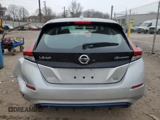 2020 Nissan LEAF SV Plus with VIN 1N4BZ1CP6LC301328, listed as a Copart auction lot 46263255 with 23,034 mi miles and Salvage Title. Bid and sale history available at DreamBid. Image 6.