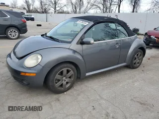 2006 Volkswagen Beetle с VIN 3VWPF31YX6M325955, выставлен на аукционе Copart как лот 84736334 с пробегом 21 672 миль миль и Чистый • Clean title. История ставок и продаж доступна на DreamBid. Изображение 1.