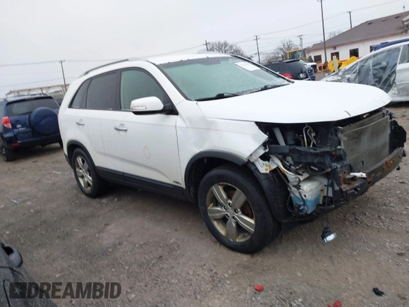 2013 Kia Sorento EX with VIN 5XYKUCA6XDG385102, listed as a IAAI auction lot 41237922 with 149,420 mi miles. Bid and sale history available at carsss.com. Image 1.