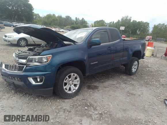 2019 Chevrolet Colorado 4WD LT with VIN 1GCHTCEN1K1345700, listed as a IAAI auction lot 39628771 with 57,622 mi miles. Bid and sale history available at carsss.com. Image 18.