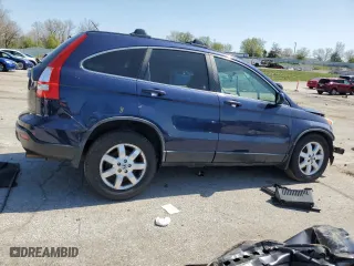 2007 Honda CR-V EX-L with VIN JHLRE48757C111267, listed as a Copart auction lot 52195505 with 293,644 mi miles and Salvage Title. Bid and sale history available at carsss.com. Image 3.