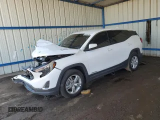 2019 GMC Terrain SLE with VIN 3GKALMEV9KL242674, listed as a Copart auction lot 60004235 with 88,840 mi miles and Salvage title. Bid and sale history available at DreamBid. Image 1.