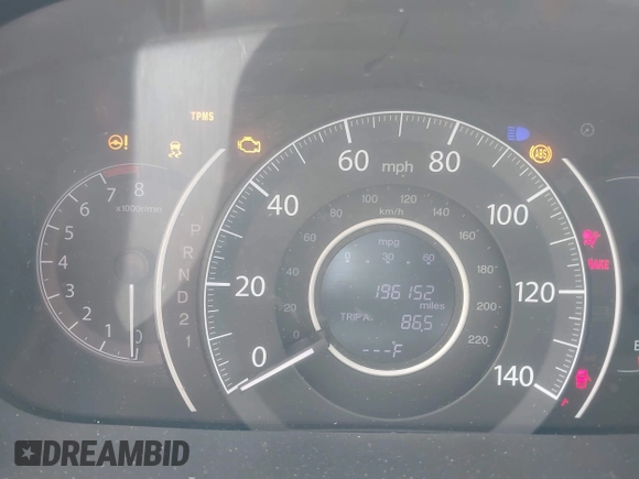 2013 Honda CR-V LX с VIN 2HKRM3H39DH517432, выставлен на аукционе IAAI как лот 42513485 с пробегом 196 152 миль миль и . История ставок и продаж доступна на DreamBid. Изображение 7.