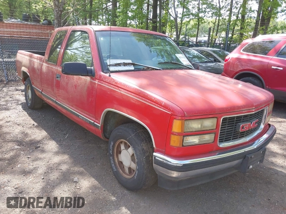 1996 GMC Sierra 1500 with VIN 2GTEC19W6T1516396, listed as a IAAI auction lot 41998555 with 160,000 mi miles and . Bid and sale history available at DreamBid. Image 1.