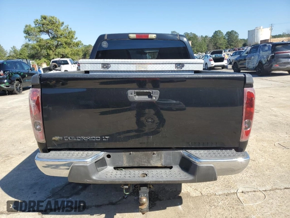 2007 Chevrolet Colorado 2LT with VIN 1GCDS13E978137166, listed as a Copart auction lot 48802915 with 250,469 mi miles and Salvage Title. Bid and sale history available at DreamBid. Image 6.