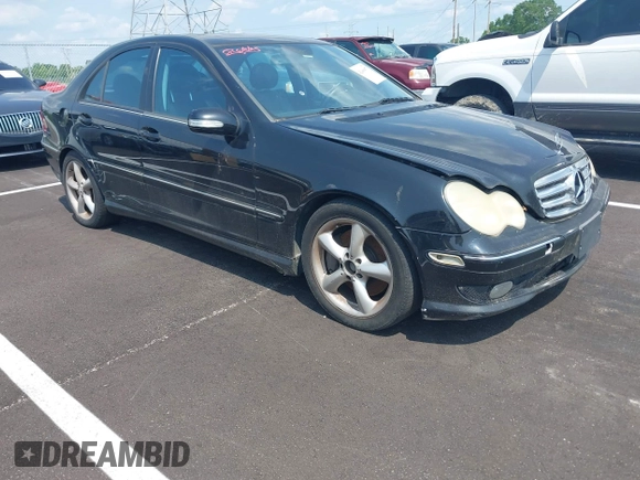 2005 Mercedes-Benz C 230 Kompressor z VIN WDBRF40J25F672960, wystawiony jako IAAI lot #42400873 z przebiegiem Nie podano mil oraz . Historia ofert i sprzedaży dostępna na DreamBid. Obrazek 1.