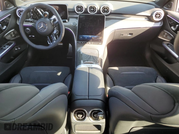 2024 Mercedes-Benz C 63 S AMG E Performance with VIN W1KAF8AB1RR236561, listed as a Copart auction lot 74100654 with 738 mi miles and Salvage title. Bid and sale history available at DreamBid. Image 8.
