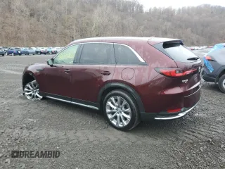 2024 Mazda CX-90 3.3 Turbo Premium with VIN JM3KKDHD2R1147713, listed as a Copart auction lot 51583255 with 8,502 mi miles and Salvage Title. Bid and sale history available at carsss.com. Image 2.