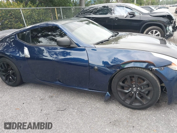 2017 Nissan 370Z with VIN JN1AZ4EH4HM951003, listed as a IAAI auction lot 40367417 with 78,008 mi miles. Bid and sale history available at carsss.com. Image 6.