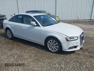 2013 Audi A4 Premium z VIN WAUAFAFL8DN038026, wystawiony jako IAAI lot #42271154 z przebiegiem 210 669 mil mil oraz . Historia ofert i sprzedaży dostępna na DreamBid. Obrazek 1.