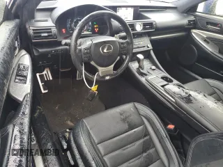 2016 Lexus RC 350 F Sport with VIN JTHSE5BC9G5006793, listed as a Copart auction lot 47349695 with 107,676 mi miles and Salvage title. Bid and sale history available at DreamBid. Image 8.
