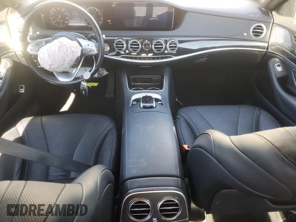 2020 Mercedes-Benz S-Class S 450 with VIN WDDUG6GB5LA502370, listed as a Copart auction lot 74552234 with 111,984 mi miles and Salvage Title. Bid and sale history available at carsss.com. Image 8.