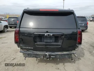 2017 Chevrolet Suburban LT with VIN 1GNSKHKC3HR136002, listed as a Copart auction lot 47672755 with 160,322 mi miles and Salvage Title. Bid and sale history available at carsss.com. Image 6.