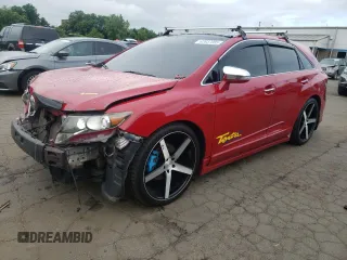 2013 Toyota Venza LE with VIN 4T3BK3BB4DU084120, listed as a Copart auction lot 62837085 with 151,012 mi miles and Salvage title. Bid and sale history available at DreamBid. Image 1.