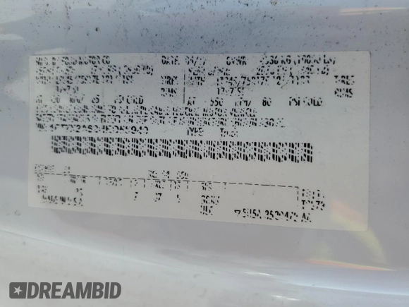 2017 Ford F-250 XLT with VIN 1FT7X2A62HED58949, listed as a Copart auction lot 87356484 with 180,805 mi miles and Salvage title. Bid and sale history available at DreamBid. Image 12.