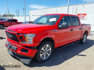 2018 Ford F-150 XL with VIN 1FTEW1CP2JFA05394, listed as a IAAI auction lot 41786733 with 118,039 mi miles. Bid and sale history available at carsss.com. Image 19.
