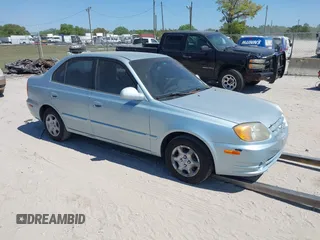 2005 Hyundai Accent GLS with VIN KMHCG45C55U614718, listed as a IAAI auction lot 41787587 with 135,448 mi miles and . Bid and sale history available at DreamBid. Image 1.