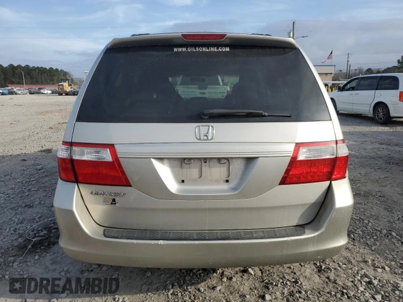 2006 Honda Odyssey EX with VIN 5FNRL38496B089150, listed as a Copart auction lot 49284575 with 165,303 mi miles and Salvage Title. Bid and sale history available at carsss.com. Image 6.
