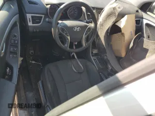 2013 Hyundai Elantra with VIN KMHD35LE2DU108062, listed as a Copart auction lot 64245645 with 193,138 mi miles and Salvage title. Bid and sale history available at DreamBid. Image 8.