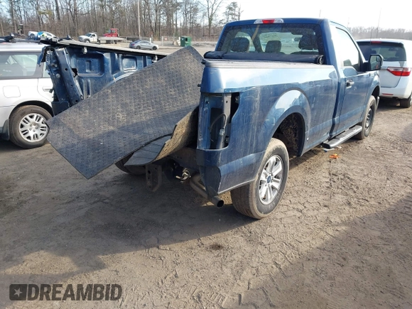 2020 Ford F-150 XL with VIN 1FTMF1CB5LKD15114, listed as a IAAI auction lot 41679852 with 49,309 mi miles and . Bid and sale history available at carsss.com. Image 4.