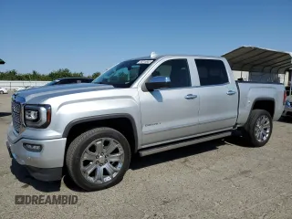 2018 GMC Sierra 1500 Denali z VIN 3GTU2PEJ3JG582002, wystawiony jako Copart lot #59316605 z przebiegiem 70 682 mil mil oraz Szkoda całkowita • Salvage title. Historia ofert i sprzedaży dostępna na DreamBid. Obrazek 1.