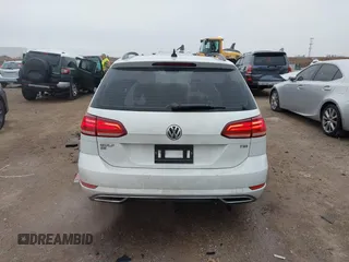 2018 Volkswagen Golf SportWagen S with VIN 3VWD17AU2JM761651, listed as a IAAI auction lot 41598726 with 125,244 mi miles. Bid and sale history available at carsss.com. Image 16.