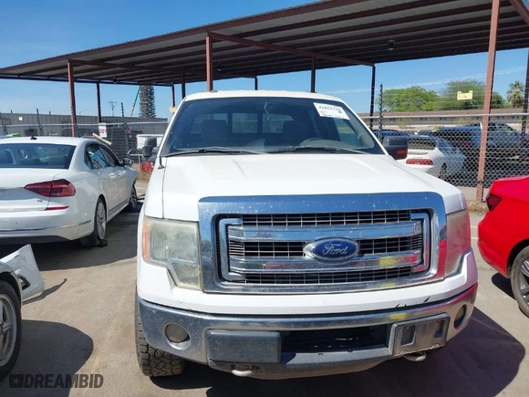 2013 Ford F-150 XL with VIN 1FTFW1ET2DKF80282, listed as a IAAI auction lot 41851799 with 283,190 mi miles. Bid and sale history available at carsss.com. Image 12.