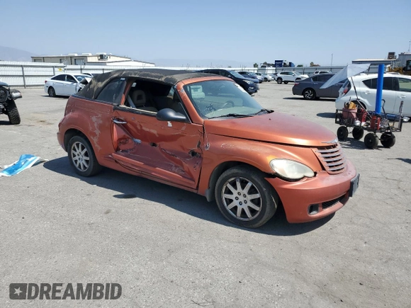 2007 Chrysler PT Cruiser z VIN 3C3HY55E07T536669, wystawiony jako Copart lot #62394655 z przebiegiem Nie podano mil oraz Czysty tytuł • Clean title. Historia ofert i sprzedaży dostępna na DreamBid. Obrazek 4.