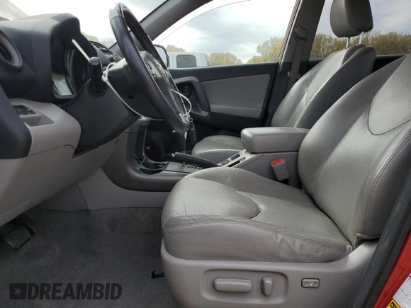 2010 Toyota RAV4 Ltd with VIN JTMDK4DV6A5092843, listed as a Copart auction lot 50541035 with 108,964 mi miles and Salvage Title. Bid and sale history available at carsss.com. Image 7.