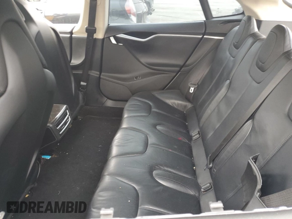 2014 Tesla Model S 60 with VIN 5YJSA1S14EFP56277, listed as a Copart auction lot 57162685 with Not provided miles and Salvage title. Bid and sale history available at DreamBid. Image 10.