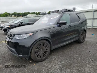 2017 Land Rover Discovery HSE Luxury z VIN SALRHBBV7HA045326, wystawiony jako Copart lot #60055655 z przebiegiem 73 958 mil mil oraz Szkoda całkowita • Salvage title. Historia ofert i sprzedaży dostępna na DreamBid. Obrazek 1.