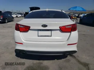 2015 Kia Optima EX with VIN 5XXGN4A7XFG512763, listed as a Copart auction lot 51869605 with 132,666 mi miles and Clean Title. Bid and sale history available at carsss.com. Image 6.