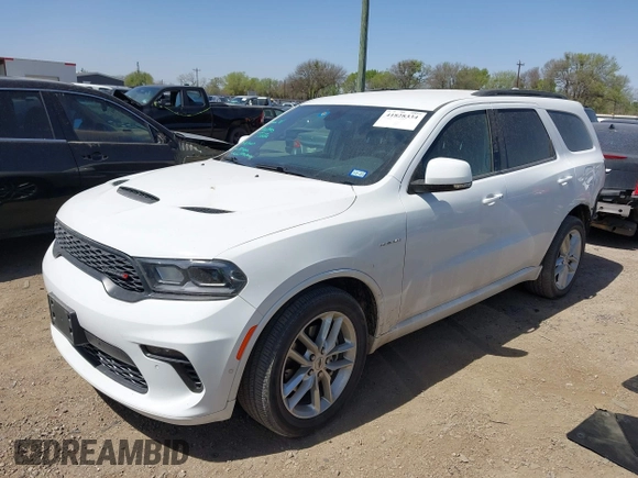 2021 Dodge Durango R/T with VIN 1C4SDHCT3MC540450, listed as a IAAI auction lot 41828334 with 45,729 mi miles and . Bid and sale history available at DreamBid. Image 18.