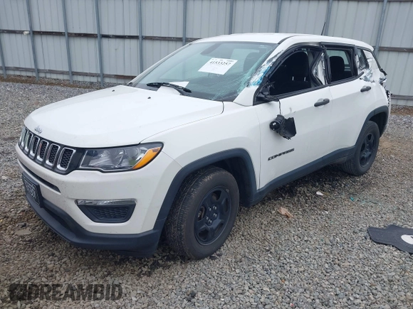 2020 Jeep Compass Sport z VIN 3C4NJCAB9LT218479, wystawiony jako IAAI lot #41533257 z przebiegiem 119 963 mil mil oraz . Historia ofert i sprzedaży dostępna na DreamBid. Obrazek 17.