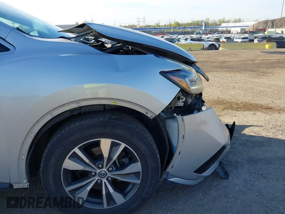 2021 Nissan Murano SV with VIN 5N1AZ2BS3MC144498, listed as a IAAI auction lot 42071696 with 83,014 mi miles and . Bid and sale history available at DreamBid. Image 17.