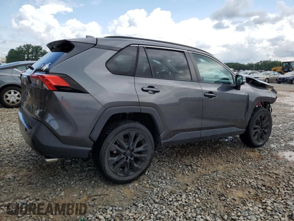2021 Toyota RAV4 XLE Premium with VIN 2T3C1RFV9MC109917, listed as a Copart auction lot 58594335 with 64,995 mi miles and Salvage title. Bid and sale history available at DreamBid. Image 3.