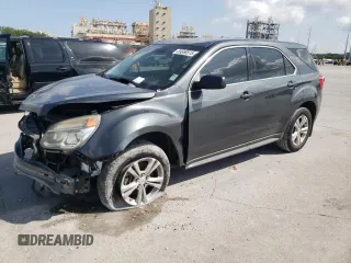 2017 Chevrolet Equinox LS z VIN 2GNALBEKXH1585551, wystawiony jako Copart lot #59558515 z przebiegiem 74 603 mil mil oraz Szkoda całkowita • Salvage title. Historia ofert i sprzedaży dostępna na DreamBid. Obrazek 1.