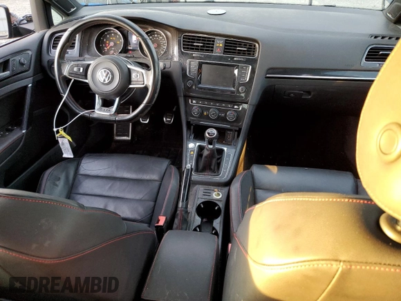 2015 Volkswagen Golf GTI S with VIN 3VW5T7AU2FM008708, listed as a Copart auction lot 78945574 with 80,898 mi miles and Salvage Title. Bid and sale history available at carsss.com. Image 8.